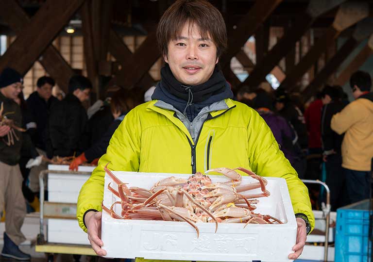 越前ガニのとび魚の店舗